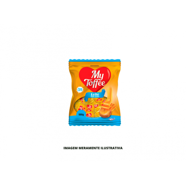 BALA - RICLAN - 500g MY TOFFEE LEITE
